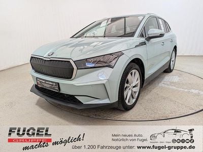 Gebraucht Skoda Enyaq iV Sport 150 kW (204 PS) 2021 Arctic silber metallic SUV