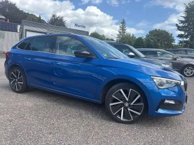 Gebraucht Skoda Scala Style 150 PS (110 kW) 2019 Blau Kleinwagen