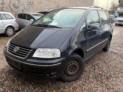 Gebraucht VW Sharan United 116 PS (85 kW) 2009 Schwarz Van / Kleinbus