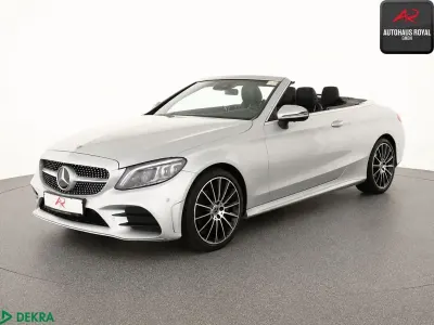 Gebraucht Mercedes C200 AMG 184 PS (135 kW) 2021 Iridiumsilber Cabrio