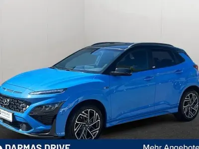 Usata Hyundai Kona N Line 120 CV (88 kW) 2021 Blu SUV