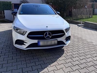 Gebraucht Mercedes A250 AMG line 218 PS (160 kW) 2021 Weiß Limousine