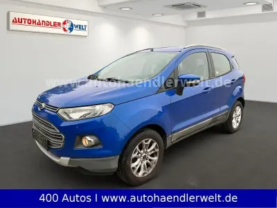 Gebraucht Ford Ecosport Titanium 125 PS (91 kW) 2016 Blau SUV