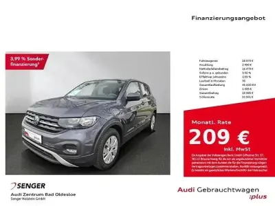 Brugt VW T-Cross Basis 110 HK (80 kW) 2022 Grå SUV