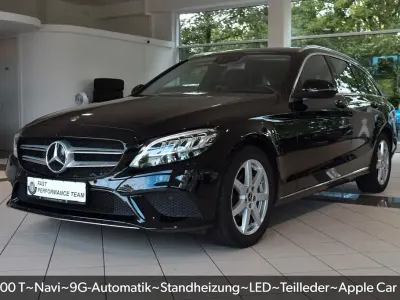Gebraucht Mercedes C200 197 PS (144 kW) 2019 Obsidianschwarz Kombi