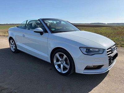 Gebraucht Audi A3 Cabriolet S-Line 150 PS (110 kW) 2014 Weiß Cabrio