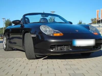 Gebraucht Porsche Boxster 204 PS (150 kW) 1997 Schwarz Cabrio