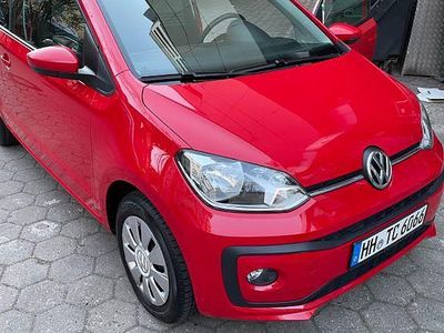 Gebraucht VW up! move up! 75 PS (55 kW) 2018 Rot Kleinwagen