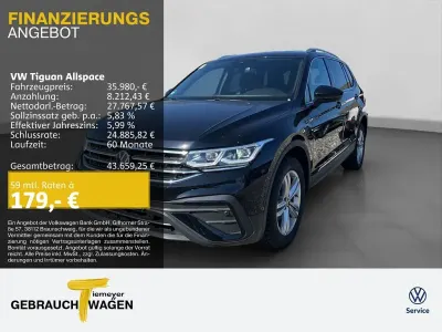 Usata VW Tiguan Allspace Move 150 CV (110 kW) 2024 Nero SUV