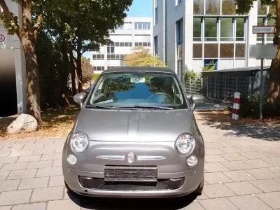 Gebraucht Fiat 500 85 PS (62 kW) 2011 Silber Cabrio