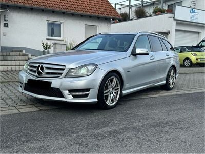 gebraucht Mercedes C220 CDI T-Modell AMG-Line