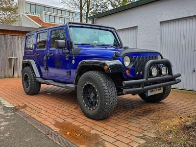 Gebraucht Jeep Wrangler Sahara 200 PS (147 kW) 2011 Blau SUV