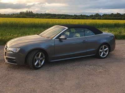 Gebraucht Audi A5 Cabriolet S-Line 170 PS (125 kW) 2014 Grau Cabrio