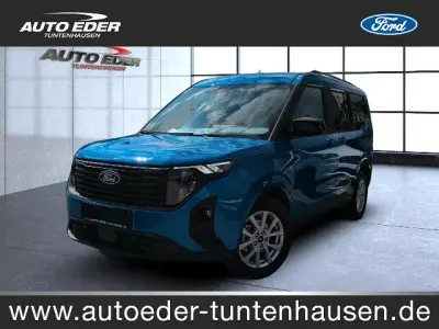 Neu Ford Tourneo Courier Titanium 125 PS (91 kW) 2026 Digital aqua blue Van / Kleinbus