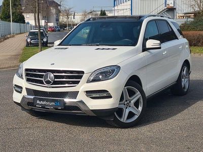 Gebraucht Mercedes ML350 AMG line 258 PS (189 kW) 2014 Weiß SUV