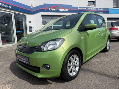 Gebraucht Skoda Citigo Elegance 75 PS (55 kW) 2012 Grün Kleinwagen