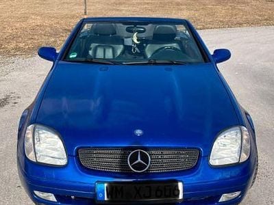 Gebraucht Mercedes SLK200 136 PS (100 kW) 1999 Blau Cabrio