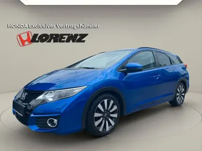 Gebraucht Honda Civic Elegance 141 PS (103 kW) 2015 Blau Kombi