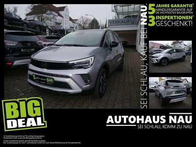 Gebraucht Opel Crossland X Elegance 110 PS (80 kW) 2022 Kontrast grau SUV