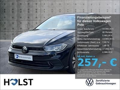 Schwarz Neu 2025 VW Polo Goal Limousine | 19.950 € (Guter Preis)