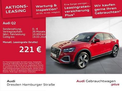 Gebraucht Audi Q2 Advanced 150 PS (110 kW) 2025 Progressivrot metallic SUV