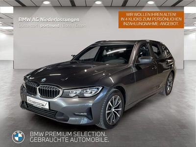 Grau Gebraucht 2021 BMW 318 Advantage Kombi | 24.999 € (Fairer Preis)