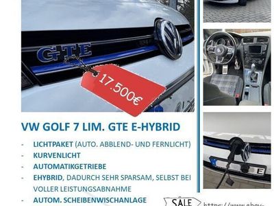 gebraucht VW Golf VII Lim. GTE eHybrid | Alltags-, Pendler-, und Urlaubsauto