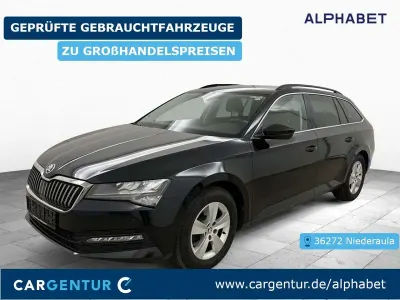 Gebraucht Skoda Superb Ambition 150 PS (110 kW) 2022 Schwarz Kombi