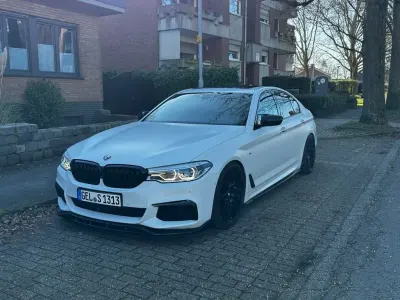 Gebraucht BMW M550 Performance 462 PS (339 kW) 2017 Weiß Limousine