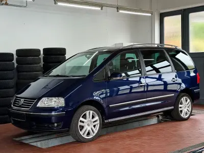 Gebraucht VW Sharan 140 PS (102 kW) 2007 Blau Van / Kleinbus