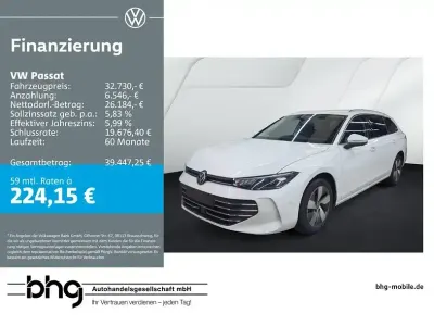 Brugt VW Passat Business 150 HK (110 kW) 2025 Hvid Stationcar