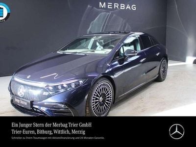 Gebraucht Mercedes EQS500 Premium Plus 330 kW (449 PS) 2023 Blau Limousine