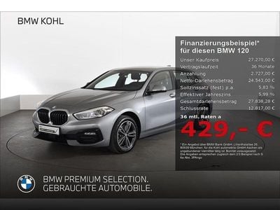 Usata BMW 120 Sport Line 190 CV (139 kW) 2023 Grigio Utilitaria