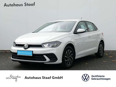 Pure white Gebraucht 2022 VW Polo Life Limousine | 16.490 € (Fairer Preis)