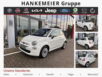 gebraucht Fiat 500 1.2 8V -Klima-CarPlay-Tempomat-LM-