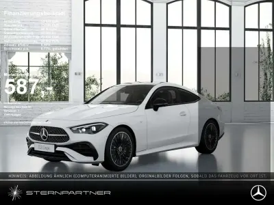 Używany Mercedes CLE300 AMG 204 KM (150 kW) 2025 Biały Coupe