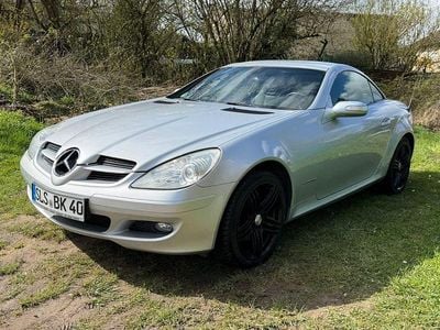 Gebraucht Mercedes SLK200 163 PS (119 kW) 2007 Silber Cabrio