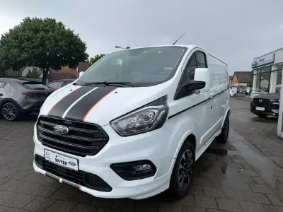Gebraucht Ford Transit Custom Sport 185 PS (136 kW) 2021 Frostweiß Van / Kleinbus