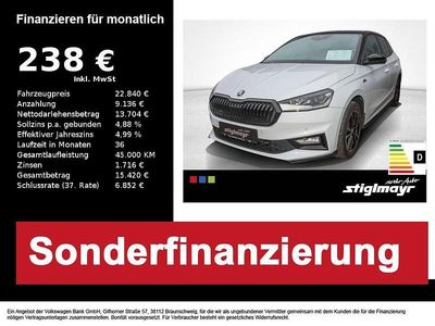 Gebraucht Skoda Fabia Monte Carlo 116 PS (85 kW) 2025 Weiß Limousine