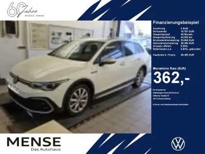Usata VW Golf Alltrack 200 CV (147 kW) 2023 Bianco Station wagon