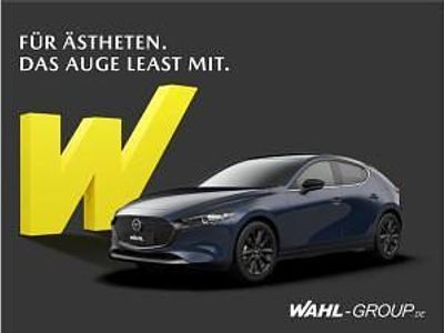 Neu Mazda 3 Homura-Line 140 PS (102 kW) 2026 Blau (deep crystal blue) Limousine