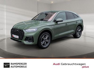 Gebraucht Audi Q5 Sportback S-Line 204 PS (150 kW) 2022 Grün (distriktgrün metallic) SUV