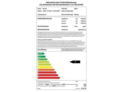 gebraucht Nissan Juke 1.0 DIG-T 114 PS 6MT N-STYLE