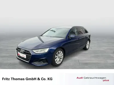 Gebraucht Audi A4 Design 204 PS (150 kW) 2022 Navarrablau metallic Kombi