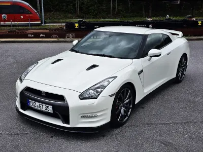 Gebraucht Nissan GT-R GT 530 PS (389 kW) 2012 Weiß Coupé