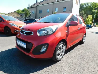 Brugt Kia Picanto Edition 7 69 HK (50 kW) 2013 Rød Hatchback