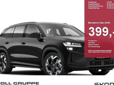 Ny Skoda Kodiaq SportLine 204 HK (150 kW) 2026 Svart SUV