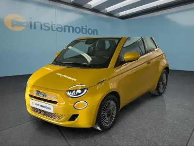 Neu Fiat 500C 65 PS (47 kW) 2025 Gelb Cabrio
