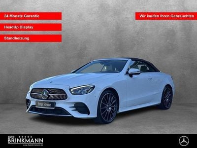 Second-hand Mercedes E200 AMG line 197 CP (144 kW) 2022 Alb Cabrio