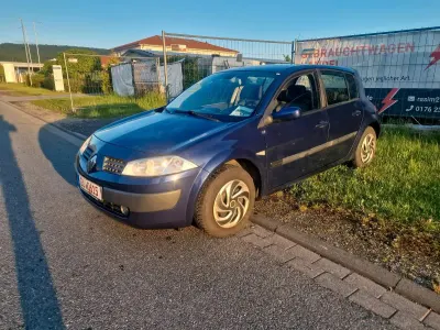 Gebraucht Renault Mégane II 109 PS (80 kW) 2004 Blau Kleinwagen